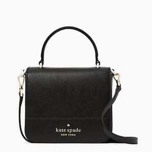 Kate Spade Staci Square Crossbody Black